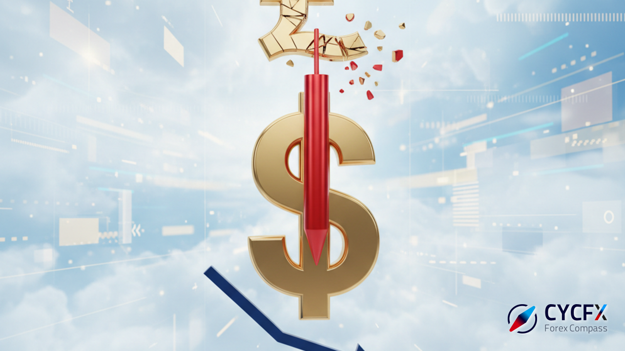 سقوط پوند در برابر دلار از سال 2020