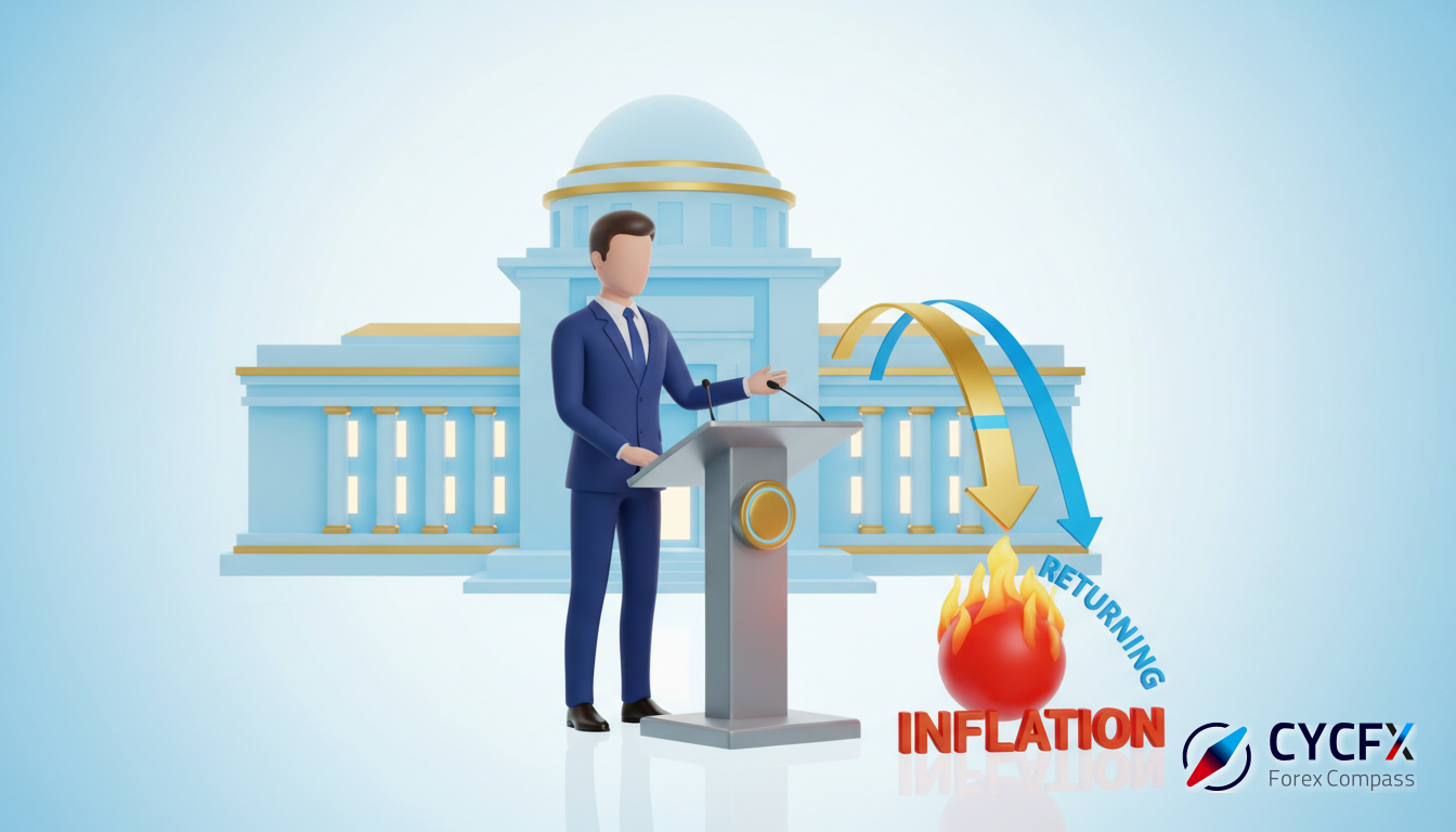 اظهارات رئیس فدرال رزرو کلیوند درباره بازگشت تورم