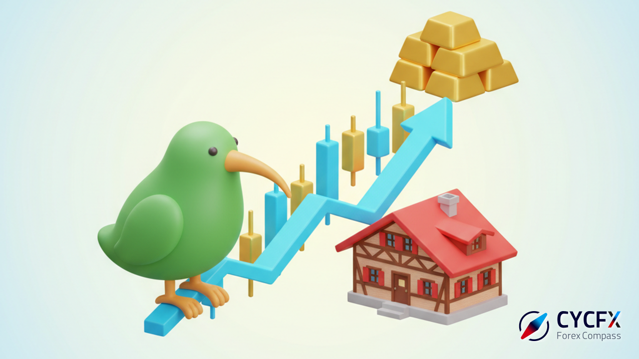 آیا جفت ارز NZDCHF در میان‌مدت انتخاب مناسبی برای خریداران است؟